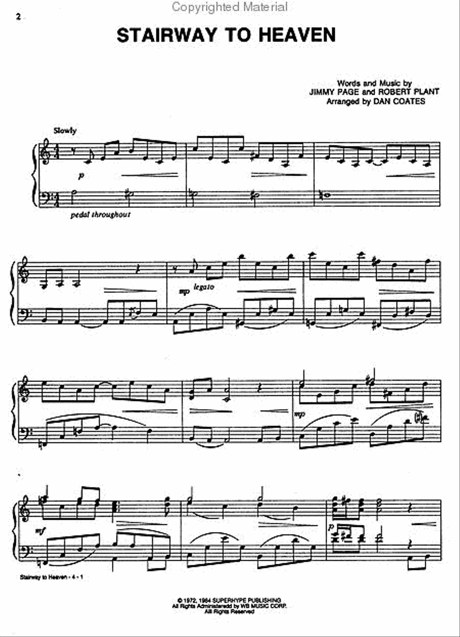 Stairway to Heaven Small Ensemble scores gallery preview page 2