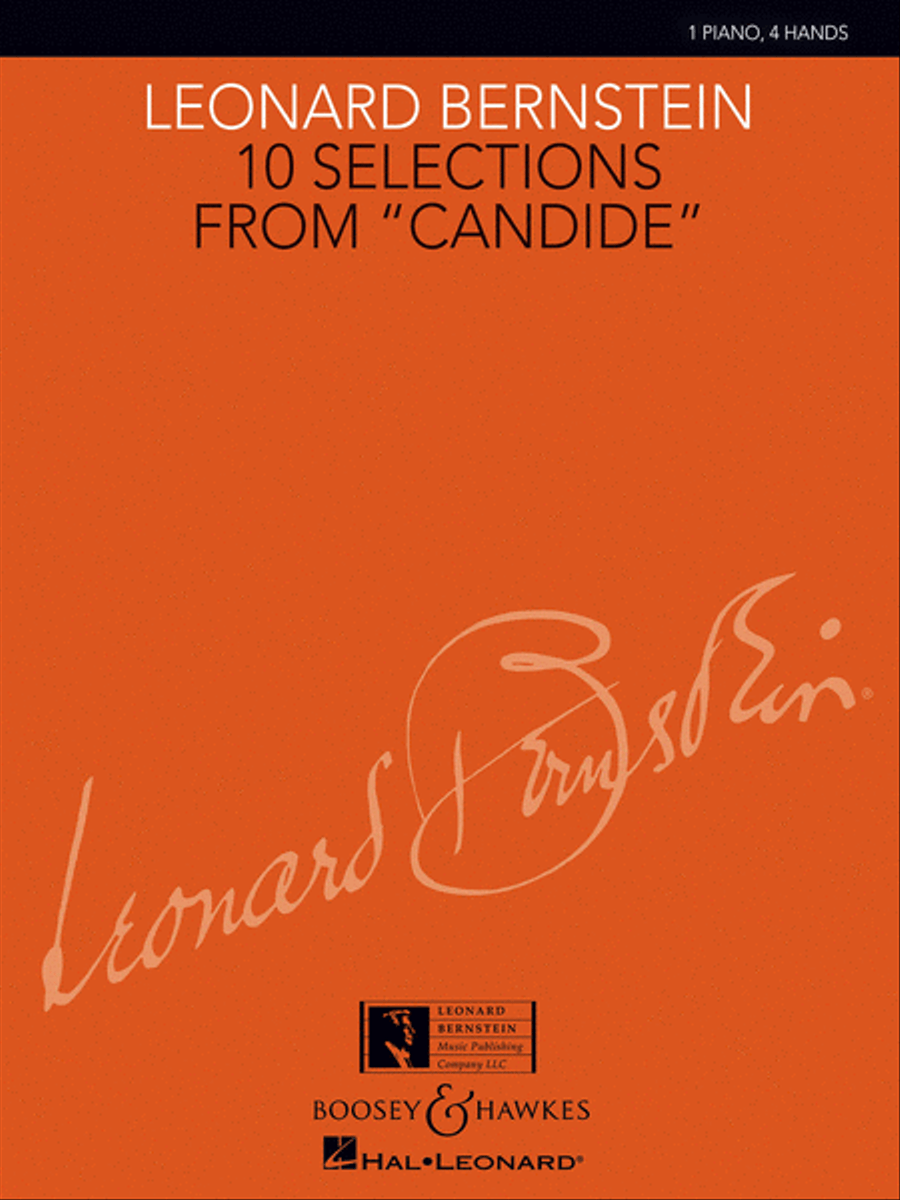 10 Selections from Candide 1 Piano, 4-Hands scores gallery preview page 1