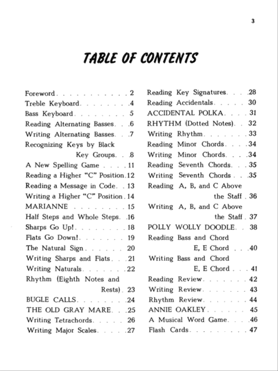 Palmer-Hughes Accordion Course Reading, Writing, Rhythm (Note Speller, Book 2) Accordion scores gallery preview page 2