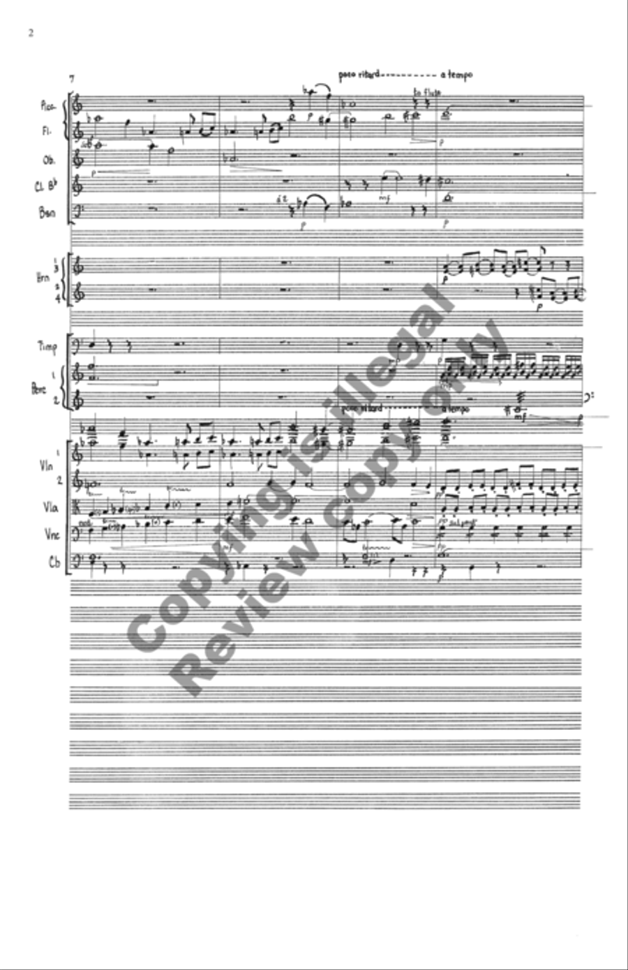 Deep Summer Music Full Orchestra scores gallery preview page 16