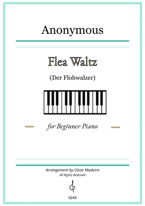 Book cover for Flea Waltz (Der Flohwalzer) - Easy Piano (W/Chords)
