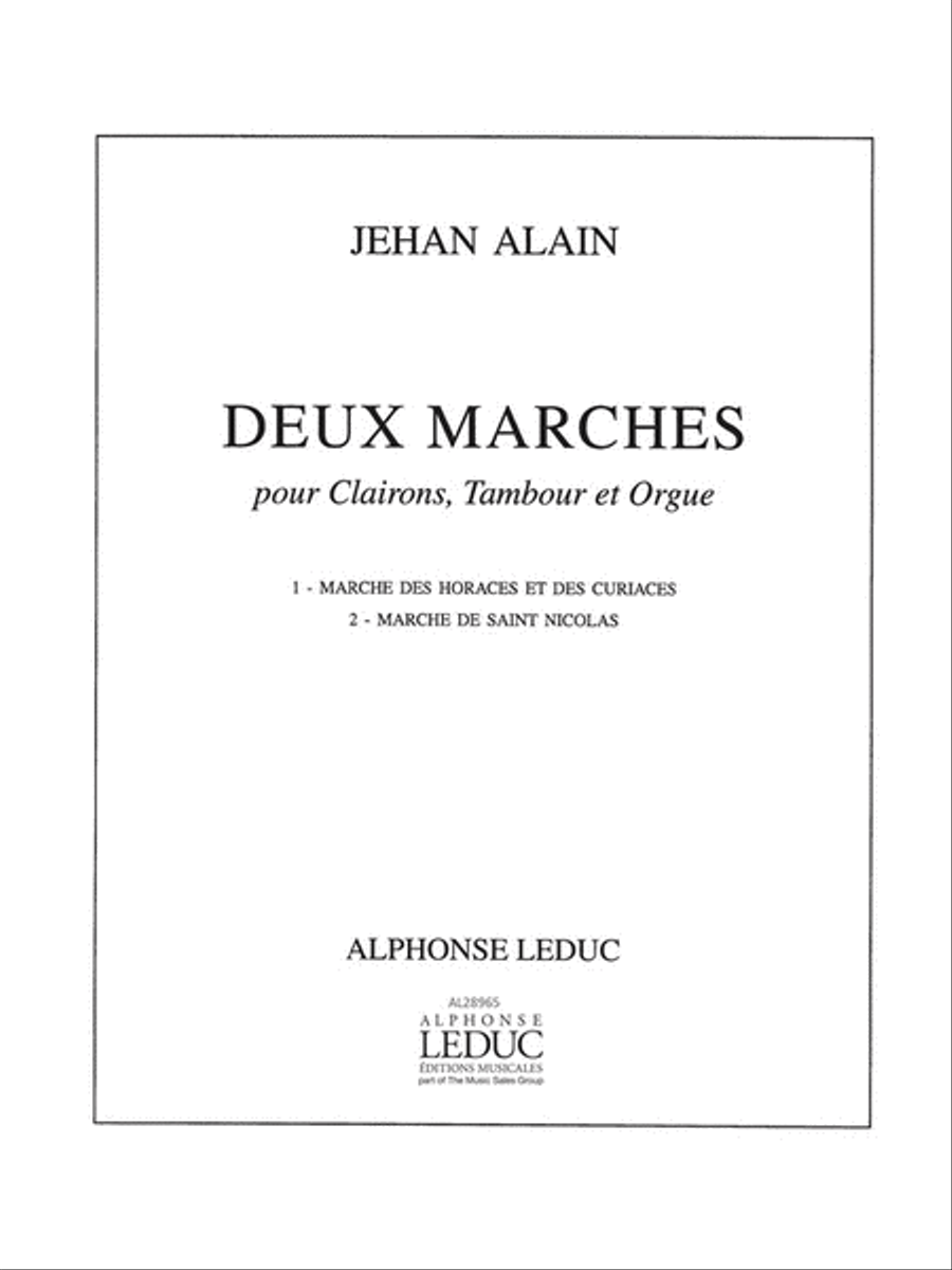 2 Marches (quartet-mixed) School and Community scores gallery preview page 1