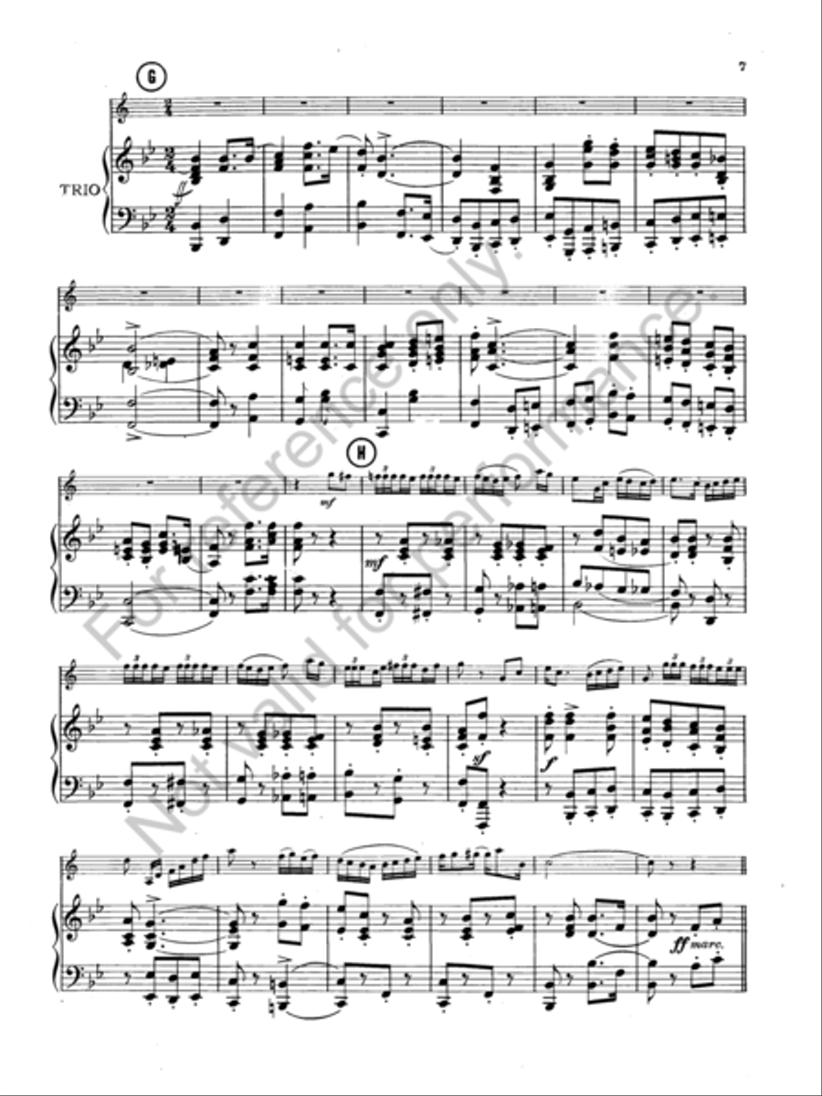 Land of the Free Concert Band scores gallery preview page 7