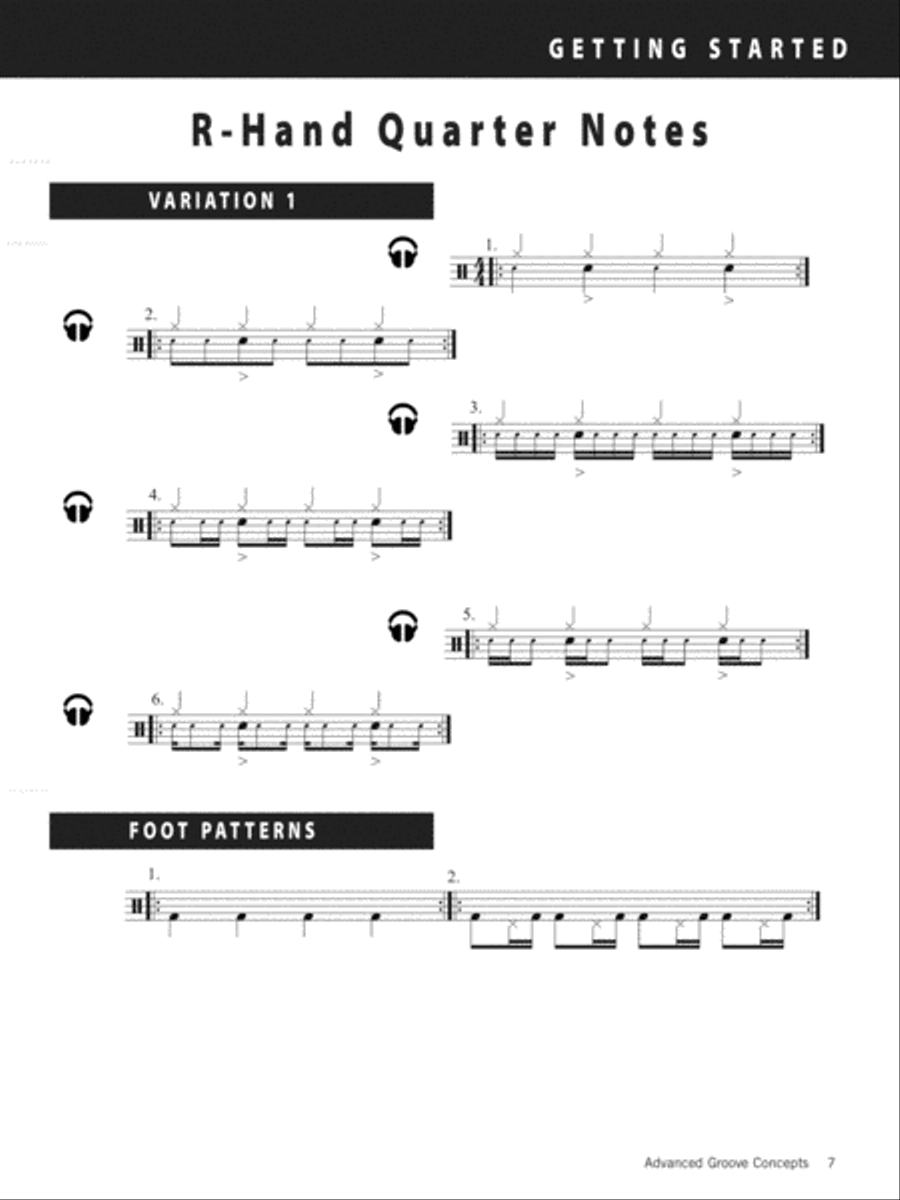 Advanced Groove Concepts Percussion scores gallery preview page 6