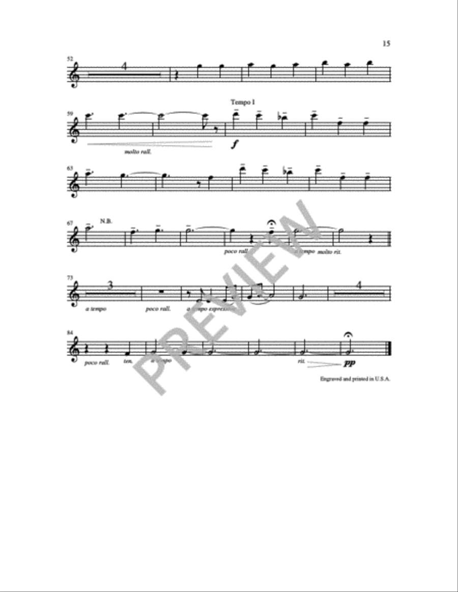 The Lord is My Shepherd 4-Part scores gallery preview page 11