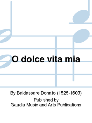 Book cover for O dolce vita mia
