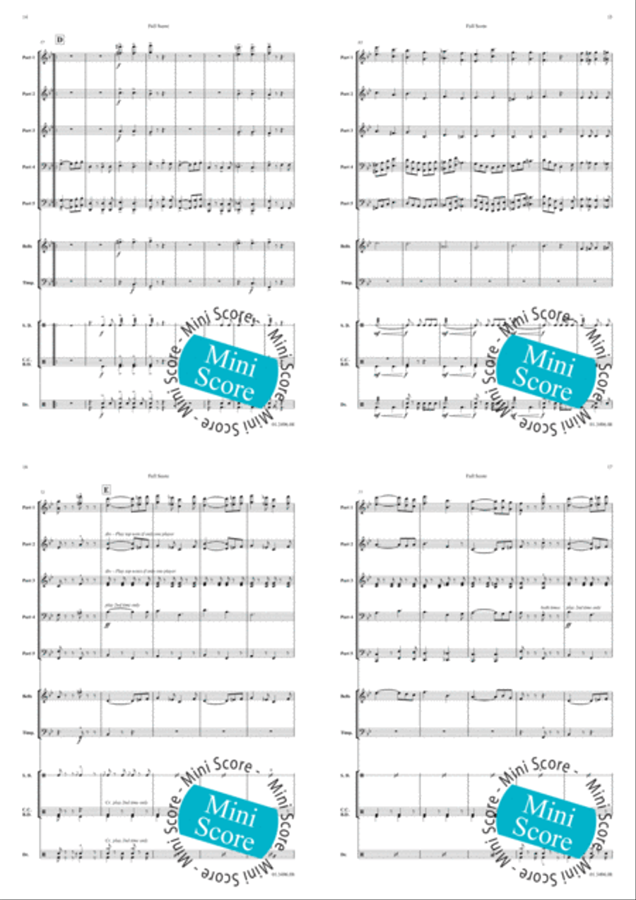 March Majestic Concert Band scores gallery preview page 6