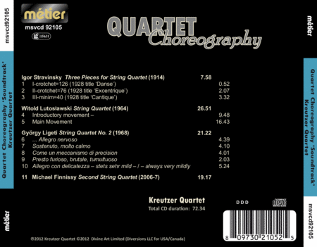 Quartet Choreography - The Soundtrack