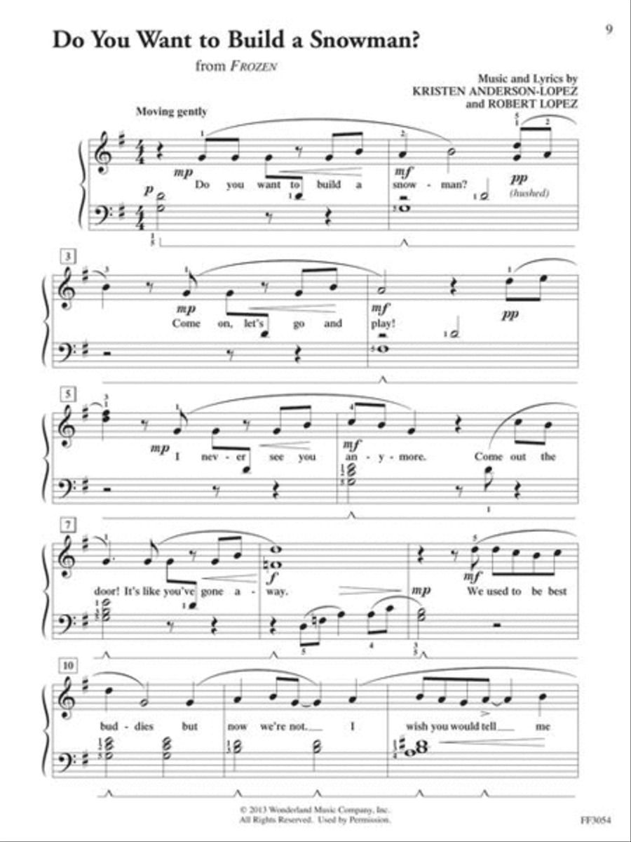 FunTime® Piano Disney Piano Method scores gallery preview page 6