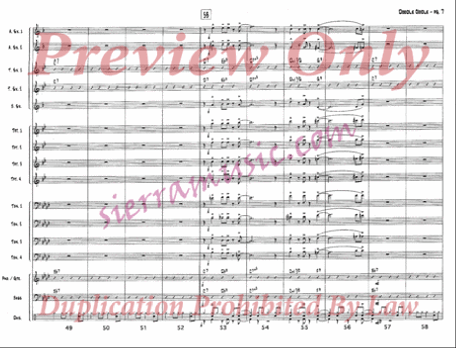 Doodle Oodle Jazz Ensemble scores gallery preview page 8