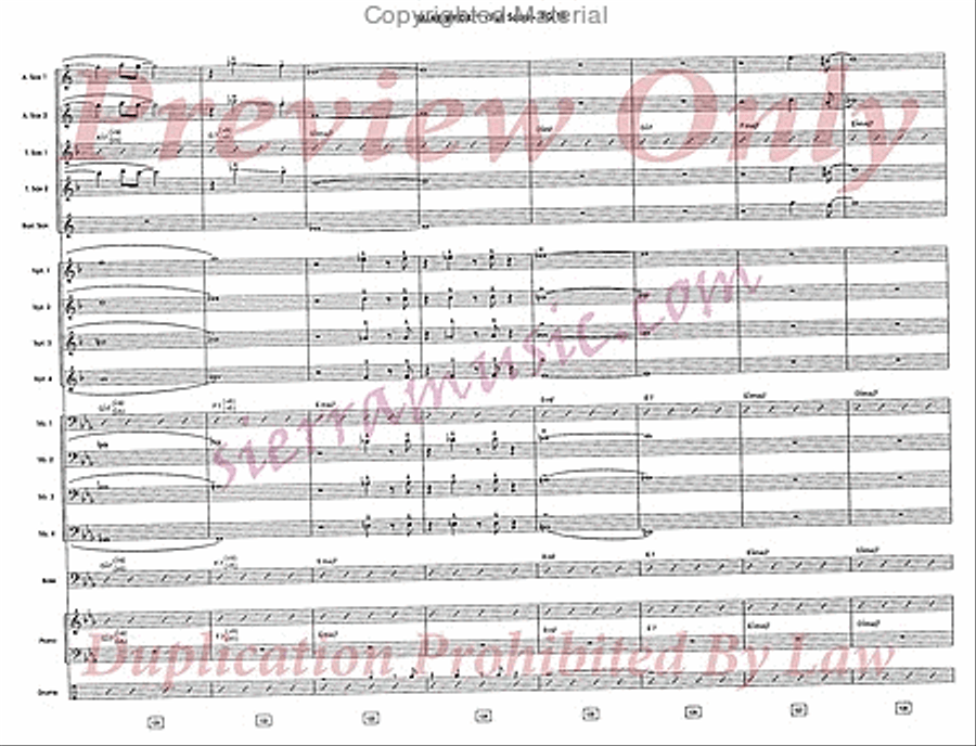 Make My Day Big Band scores gallery preview page 17