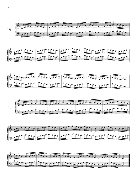 32 Rhythmical Exercises for piano, Part II