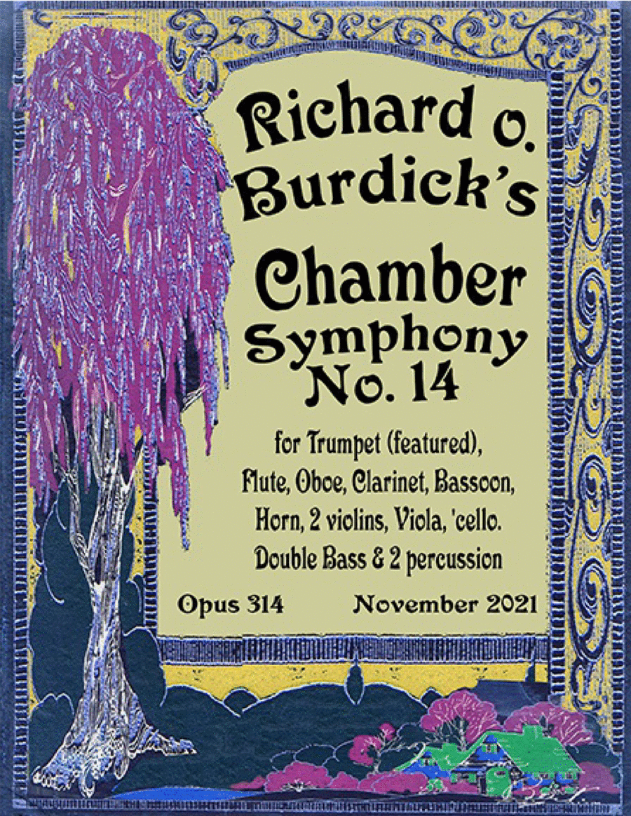 Book cover for Chamber Symphony No. 14 in D minor, Op. 314