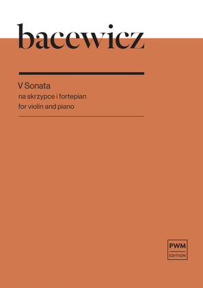 Book cover for Sonate Nr. 5