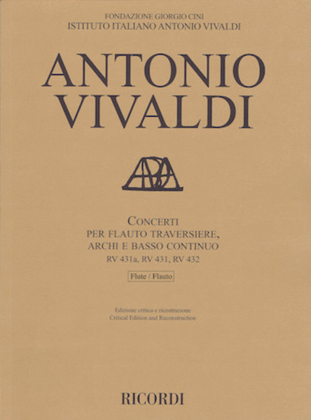 Concerto for Flute, Strings and Basso RV431A