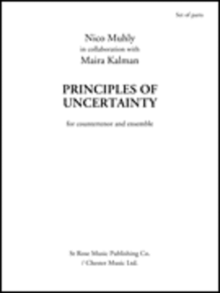 Book cover for Principles of Uncertainty