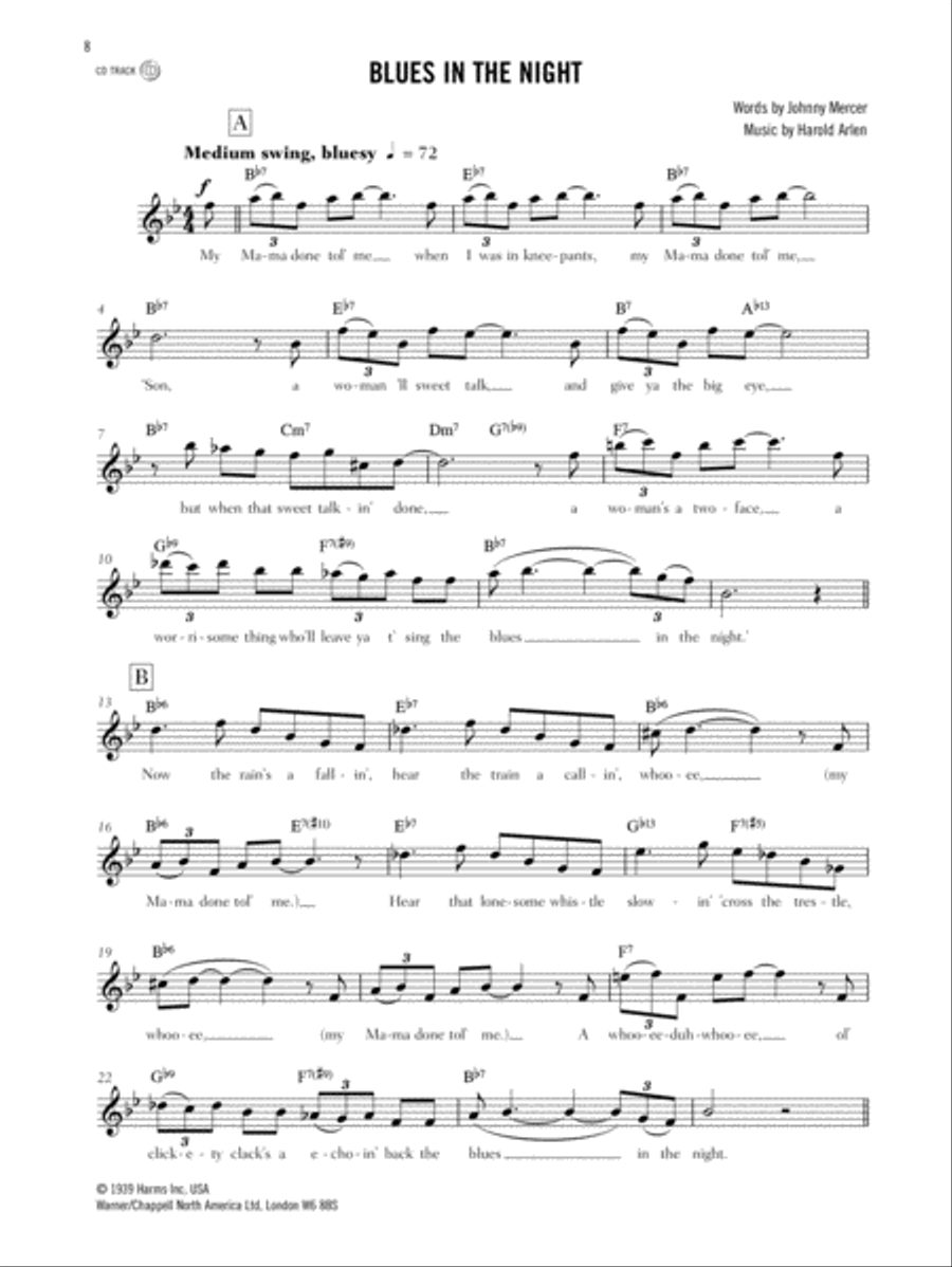 Authentic Jazz Play-Along -- It Don't Mean a Thing Flute Solo scores gallery preview page 3