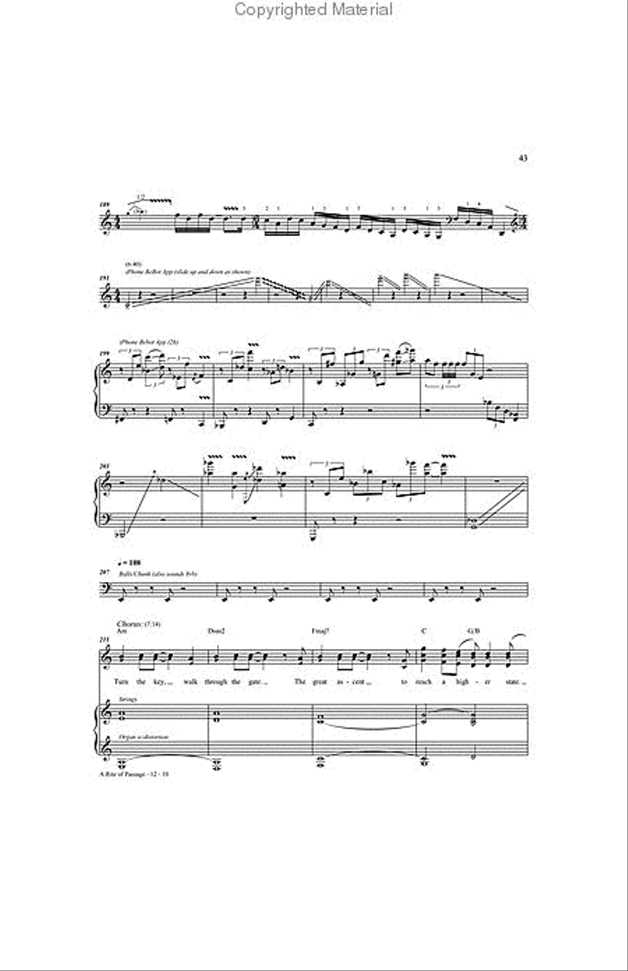 Dream Theater - Black Clouds & Silver Linings Piano scores gallery preview page 2