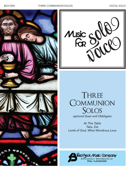 Three Communion Solos
