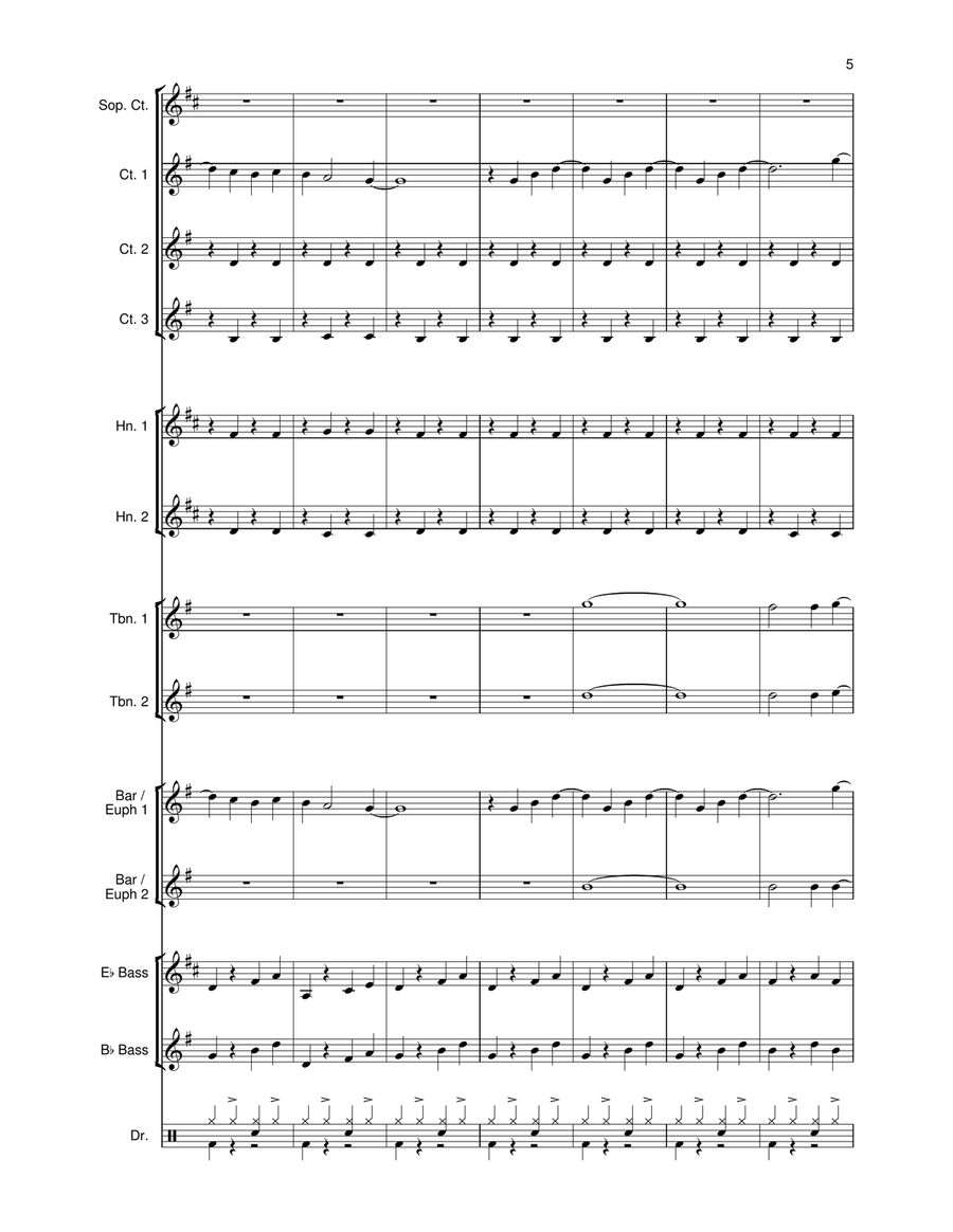 Ob-la-di, Ob-la-da School and Community scores gallery preview page 6