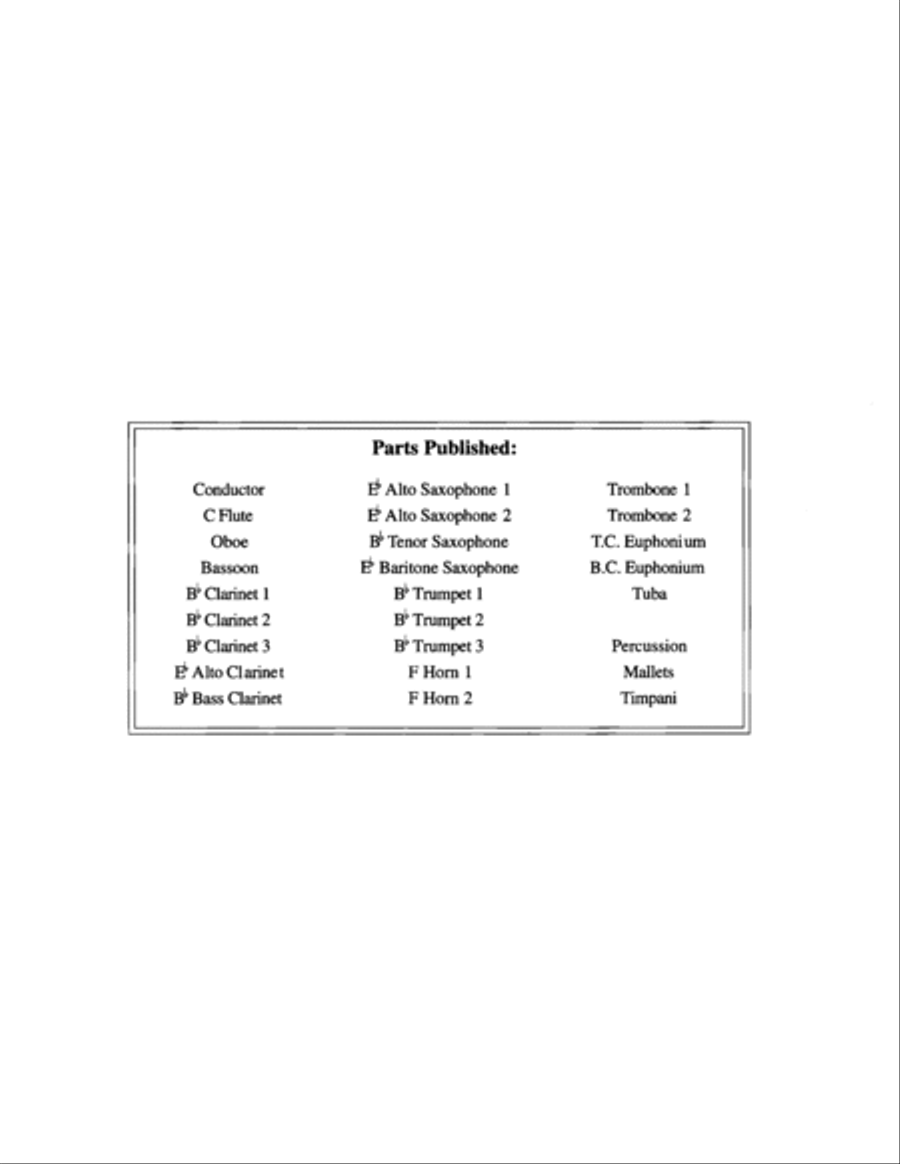 Directional Warm-Ups for Band (concert band method book) - FULL CONDUCTOR SCORE image number null