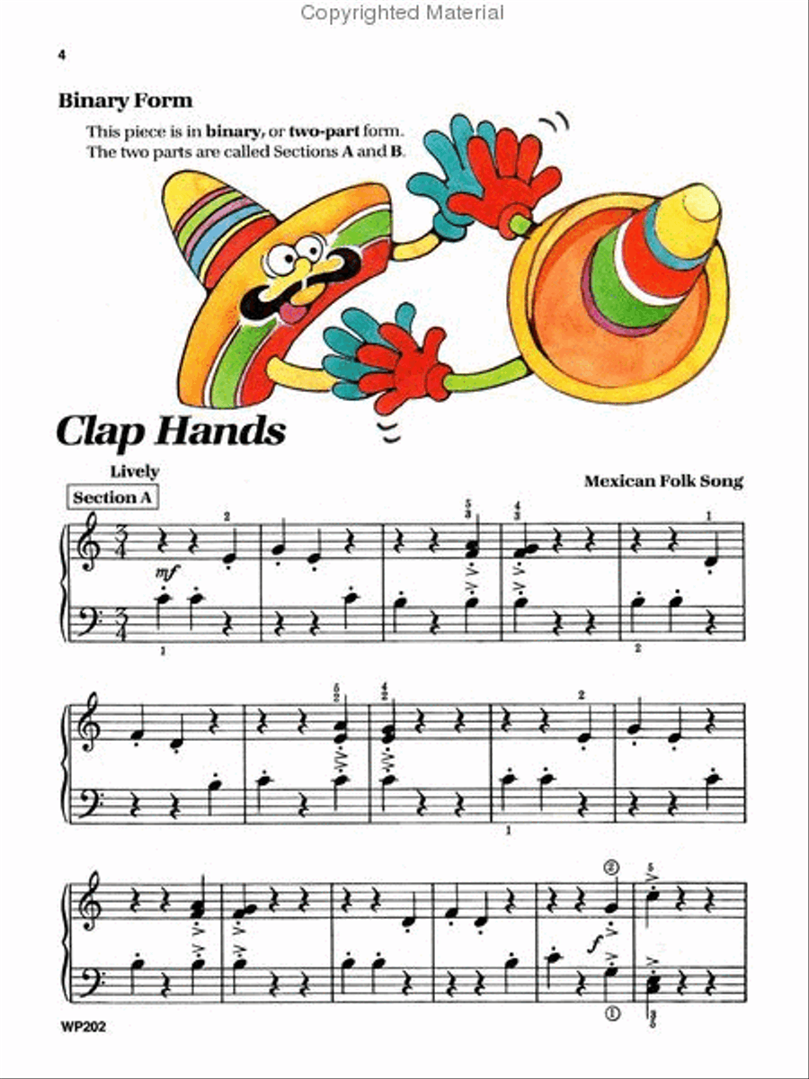 Bastien Piano Basics, Level 2, Piano Piano Method scores gallery preview page 3