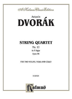 Book cover for String Quartet in F, Op. 96