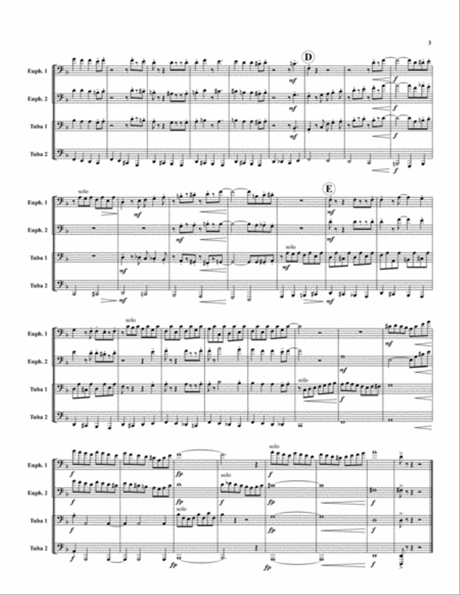 Toccata and Funeral in D Minor EETT scores gallery preview page 3