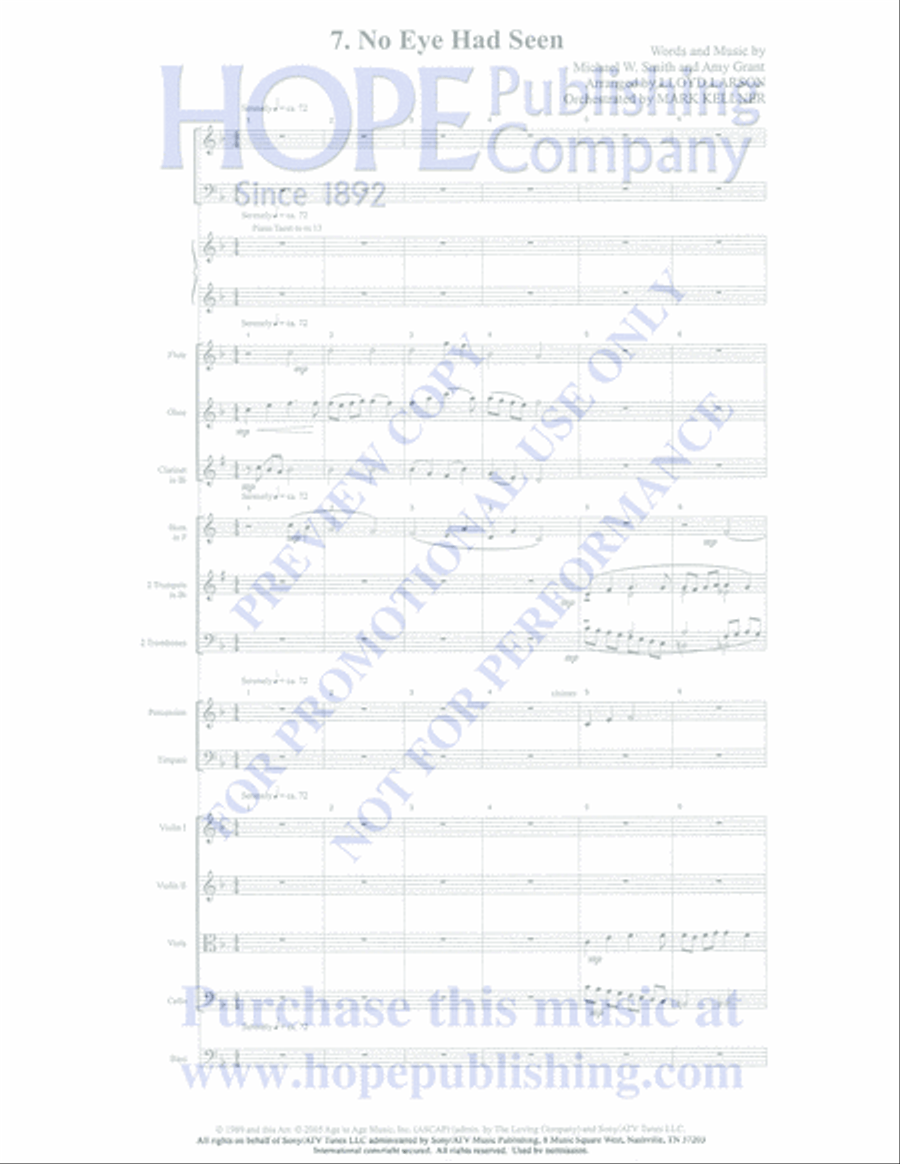 Emmanuel Emmanuel Orchestra scores gallery preview page 103