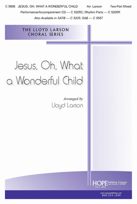 Book cover for Jesus, Oh, What a Wonderful Child