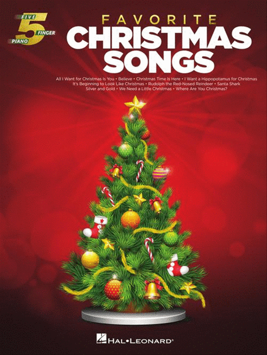Favorite Christmas Songs for Five-Finger Piano Piano scores gallery preview page 2