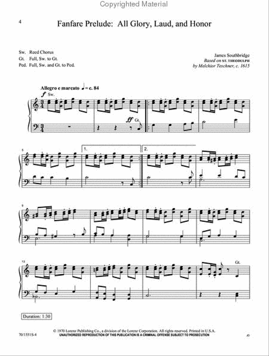 The Organist in Season: Spring