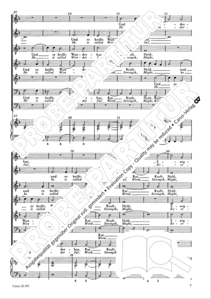 The angel said, said to the shepherds Choir scores gallery preview page 8