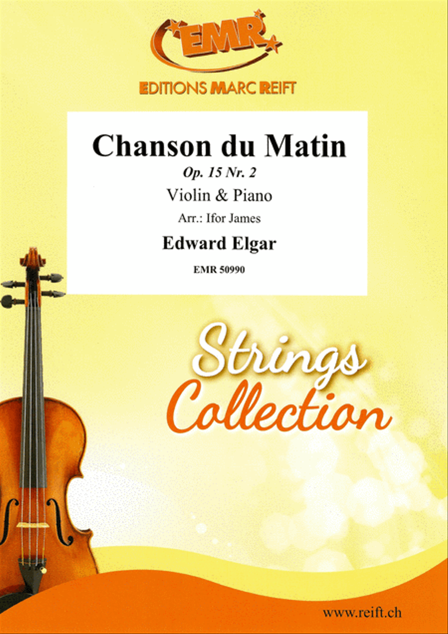 Chanson du Matin Chanson du Matin Violin Solo scores gallery preview page 1