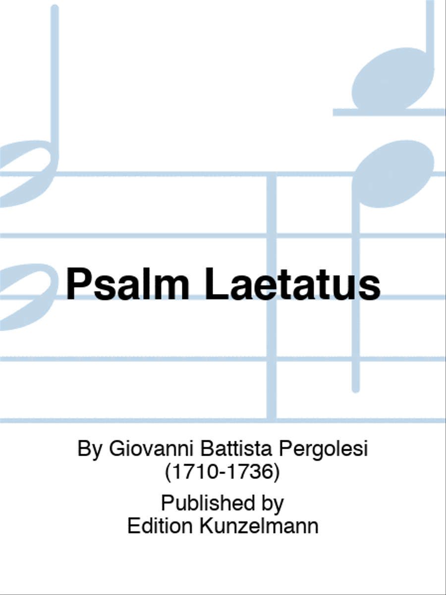 Laetatus sum in his (Psalm 121) Organ scores gallery preview page 1