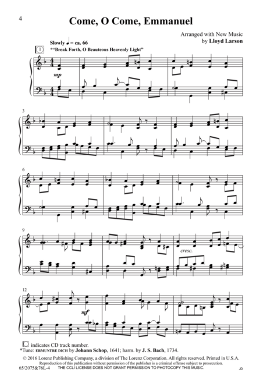 Morning Star - SATB Score with Performance CD 4-Part scores gallery preview page 5