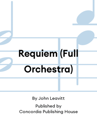 Requiem (Full Orchestra)
