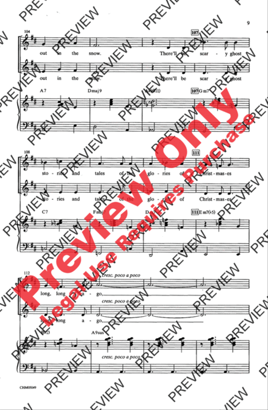 It's the Most Wonderful Time of the Year 2-Part scores gallery preview page 9