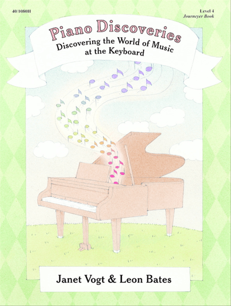 Piano Discoveries Piano Book 4 by Janet Vogt Zeitler Piano Method - Sheet Music