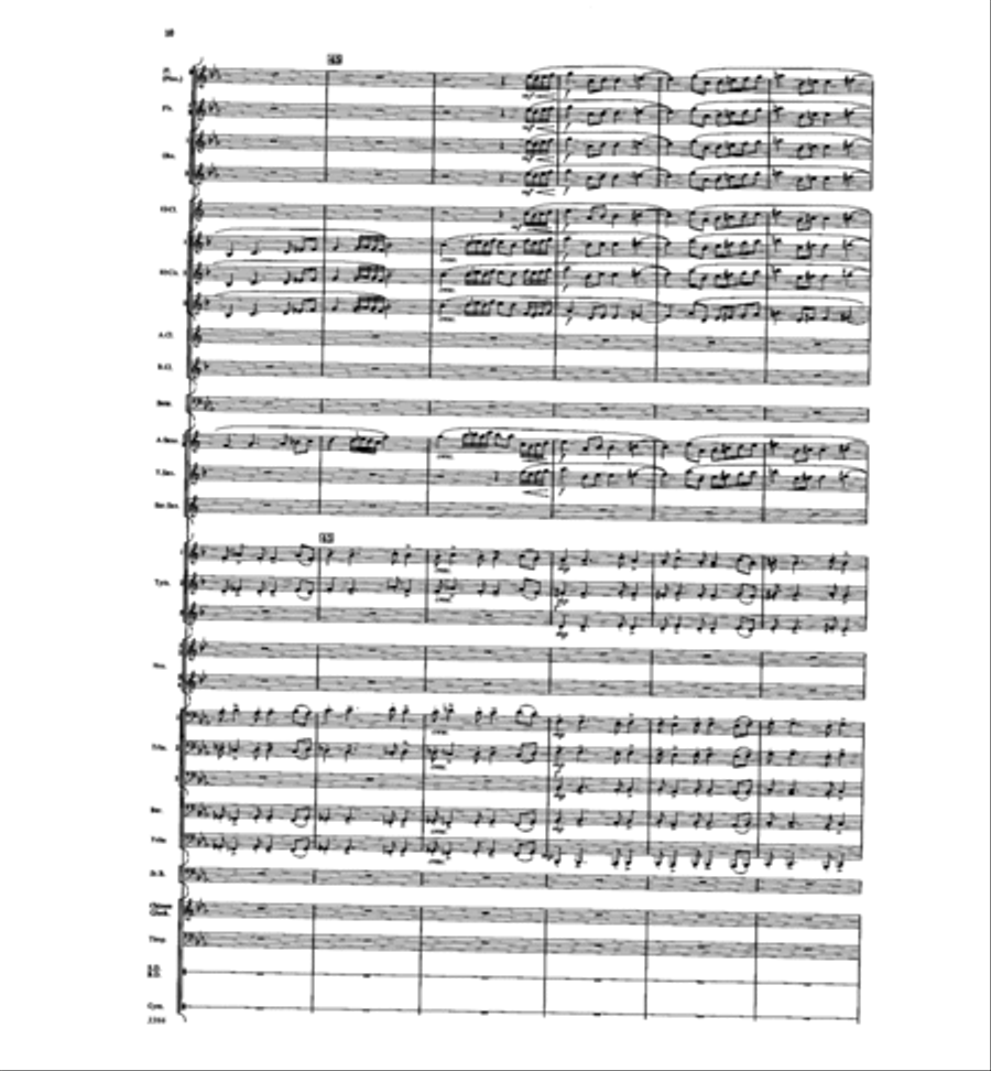 Symphonic Scenario Symphonic Scenario Concert Band scores gallery preview page 9