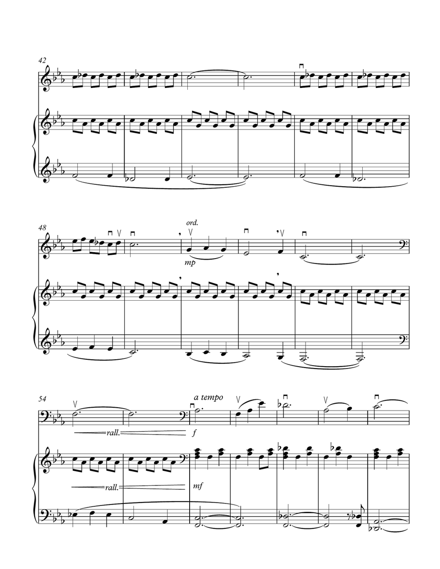 Under the Hackberry Tree Piano scores gallery preview page 3