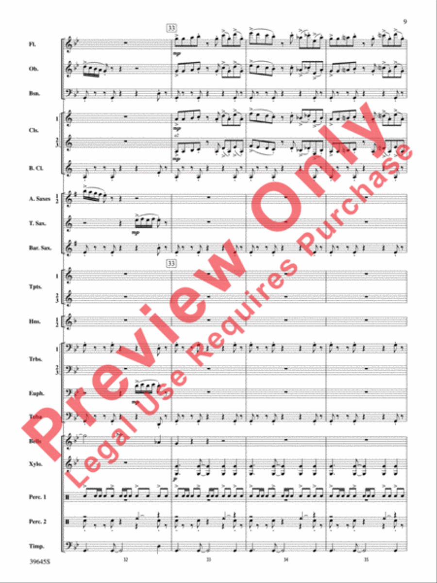 Whirlybird Whirlybird Concert Band scores gallery preview page 10