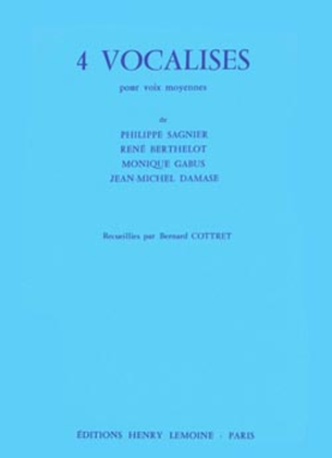 Vocalises (4) - Volume 1