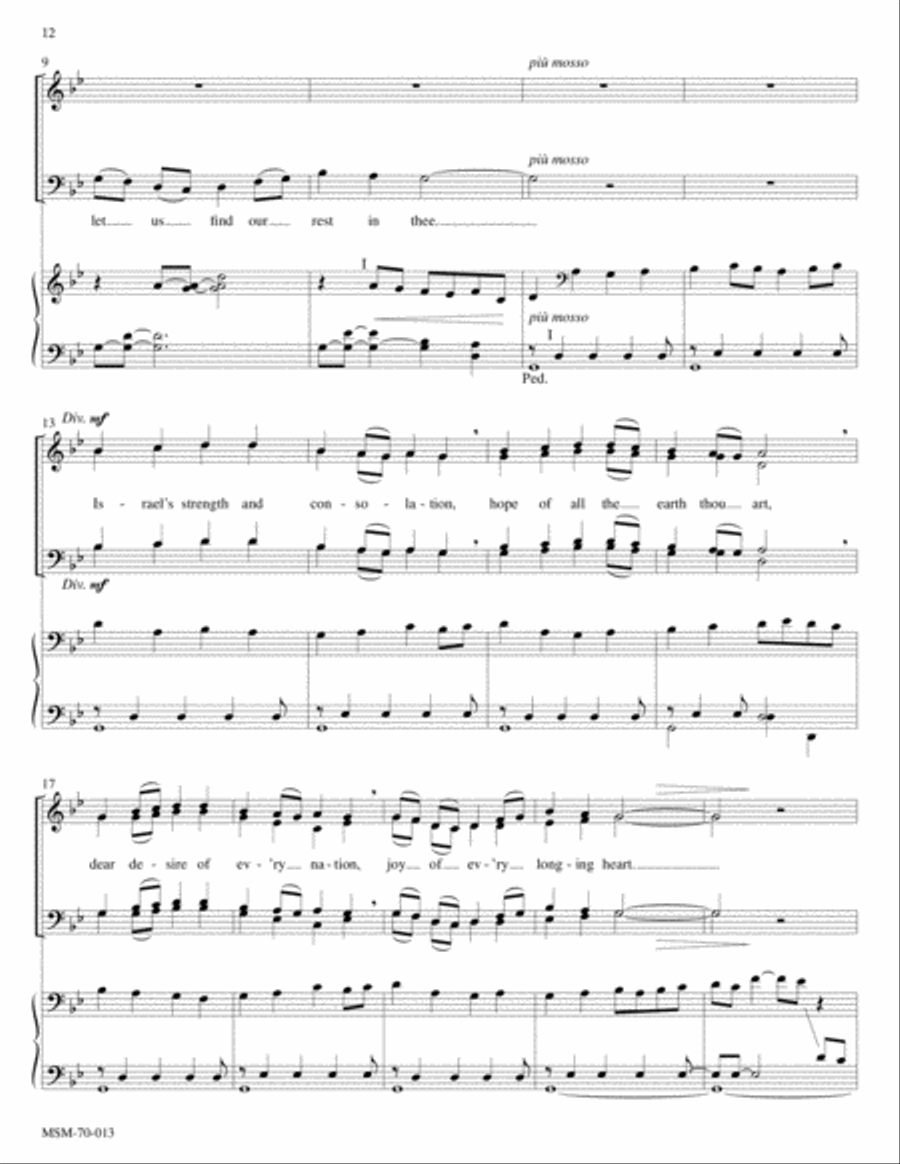 Holy Light: A Candlelight Service of Carols 4-Part scores gallery preview page 7