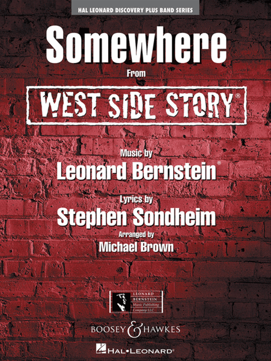 Somewhere (from West Side Story) Concert Band scores gallery preview page 1