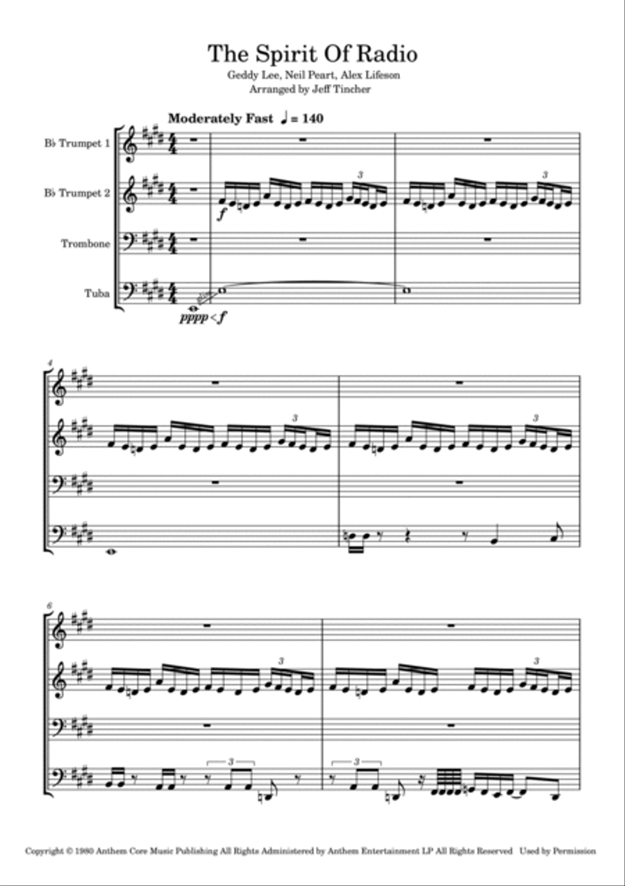 The Spirit Of Radio Brass Ensemble scores gallery preview page 2