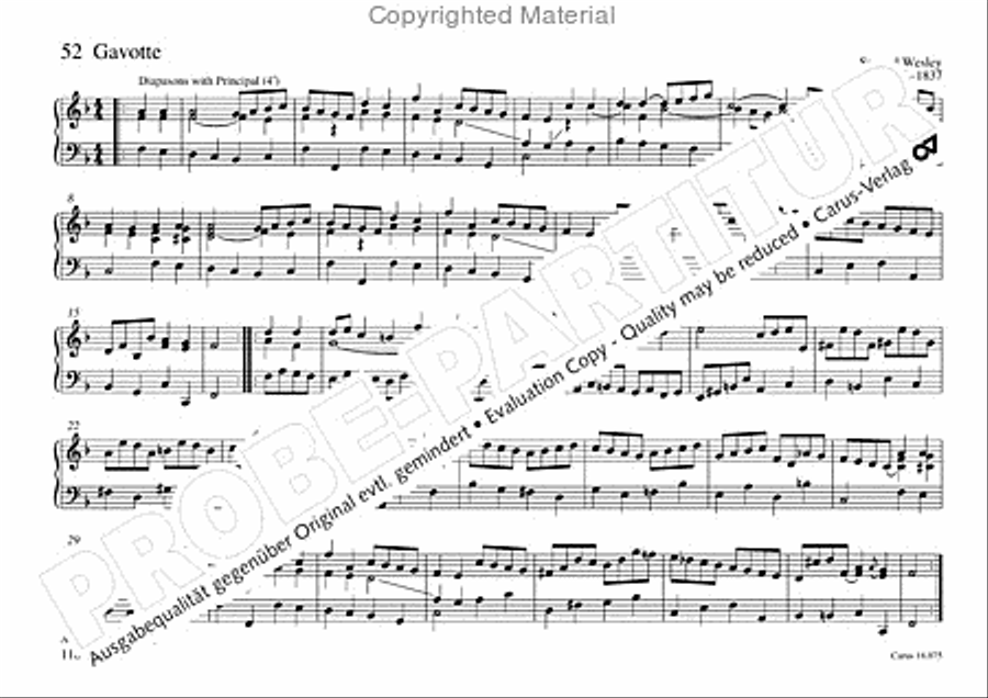 Freiburger Orgelbuch: Stammteil Organ Solo scores gallery preview page 119