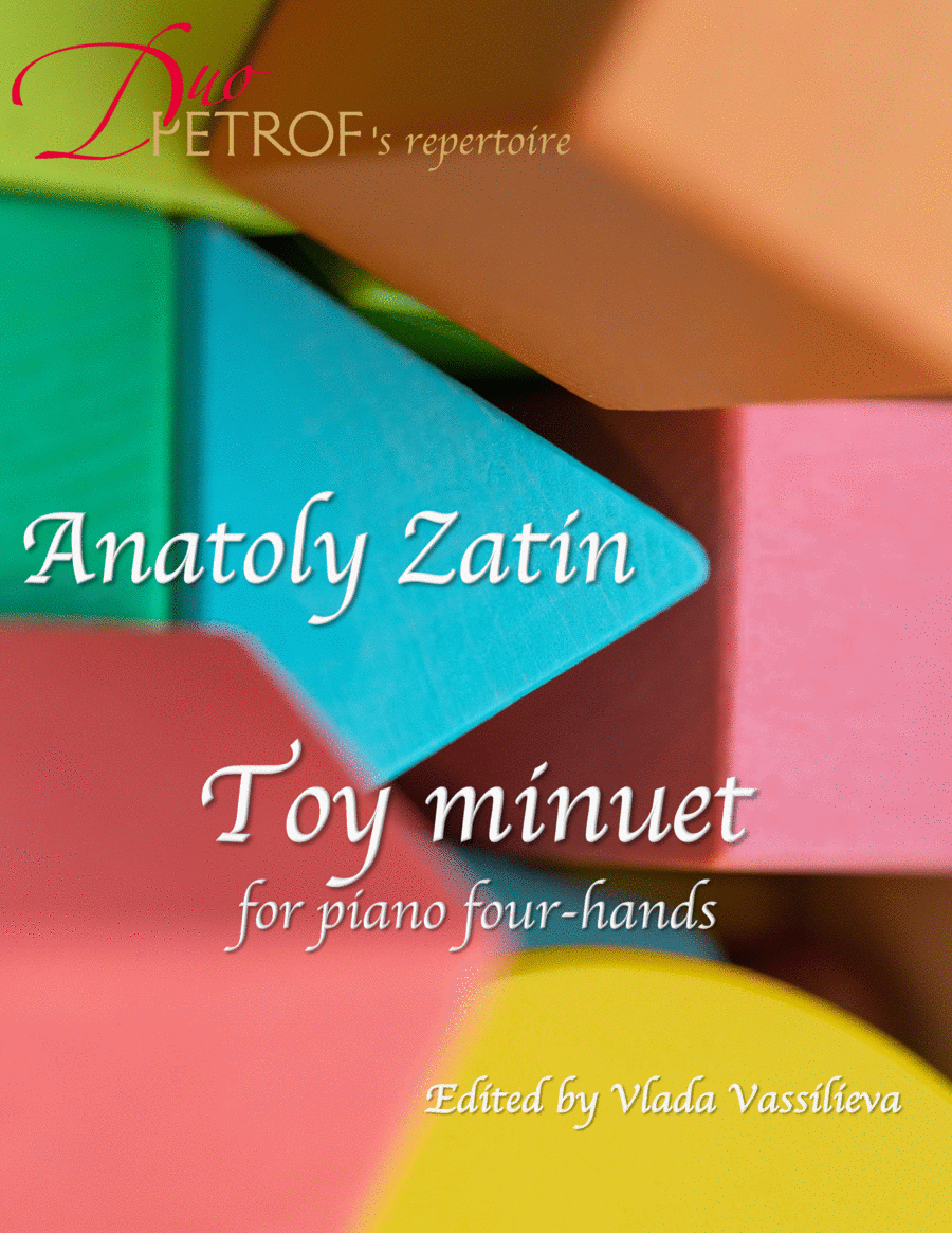 Toy minuet, for piano four-hands Piano Method scores gallery preview page 1