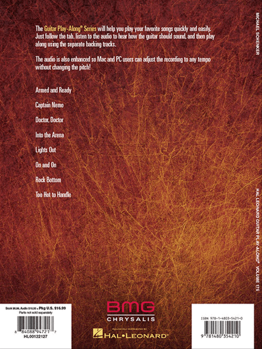 Michael Schenker Guitar Tablature scores gallery preview page 8