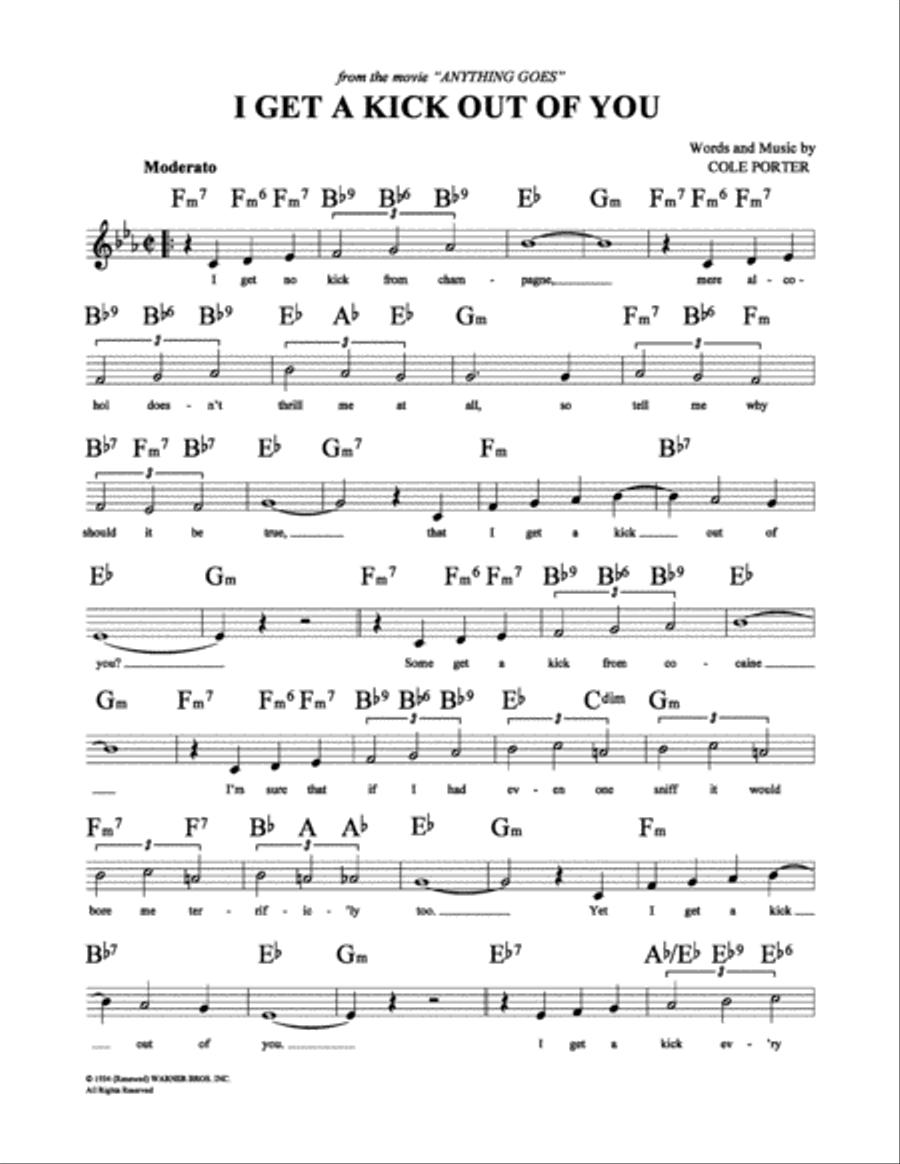I Get a Kick Out of You School and Community scores gallery preview page 2